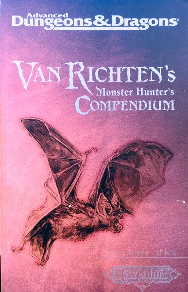 AD&D Ravenloft - Van Richten's Monster Hunter's Compendium Vol. One